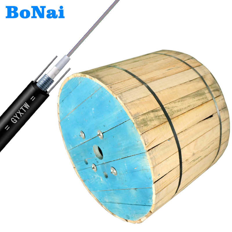 bles Factory price outdoor 2 - 144 core GYXTW armored single mode fiber optic cable